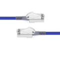 Component Level Compliant Cat6a Slim Patch Cable S/FTP Shielded RJ45 Network Cable